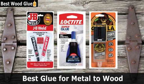 best way to glue metal to wood